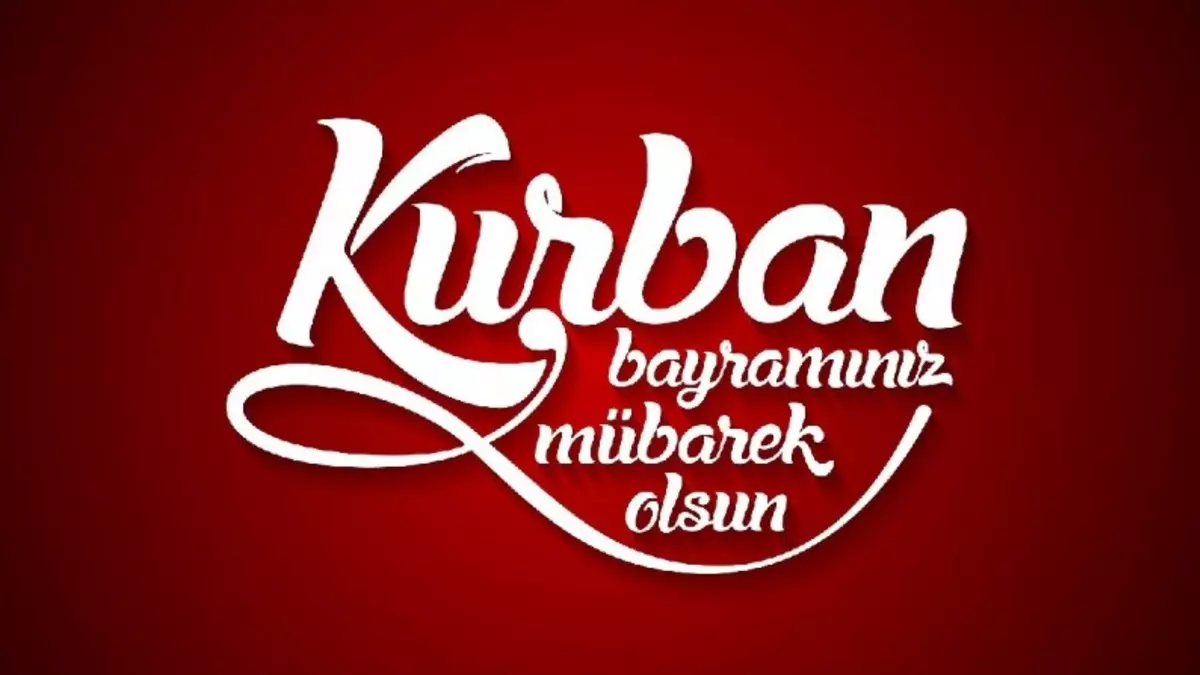 Sayın Kaymakamımız Mehmet Yapıcı'nın '' Kurban Bayramı '' Mesajı