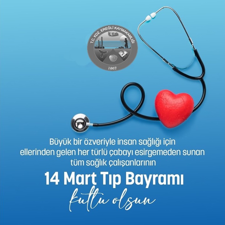 Sayın Kaymakamımız Mehmet YAPICI’nın “14 Mart Tıp Bayramı” Mesajı