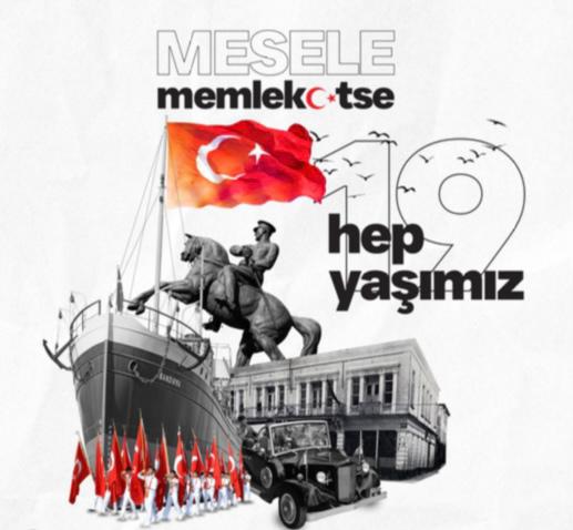 Sayın Kaymakamımız Mehmet YAPICI’nın '' 19 Mayıs Atatürk'ü Anma, Gençlik ve Spor Bayramı '' Mesajı